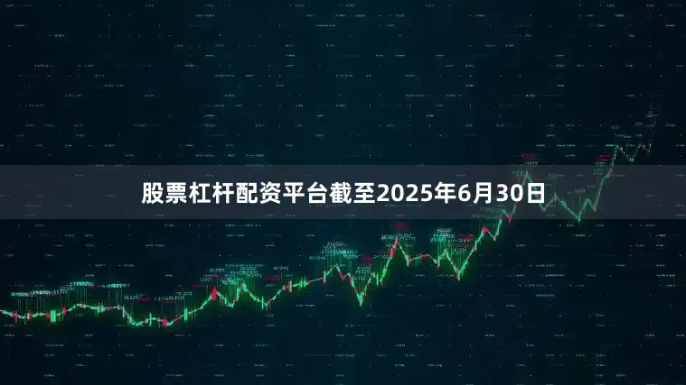 股票杠杆配资平台截至2025年6月30日